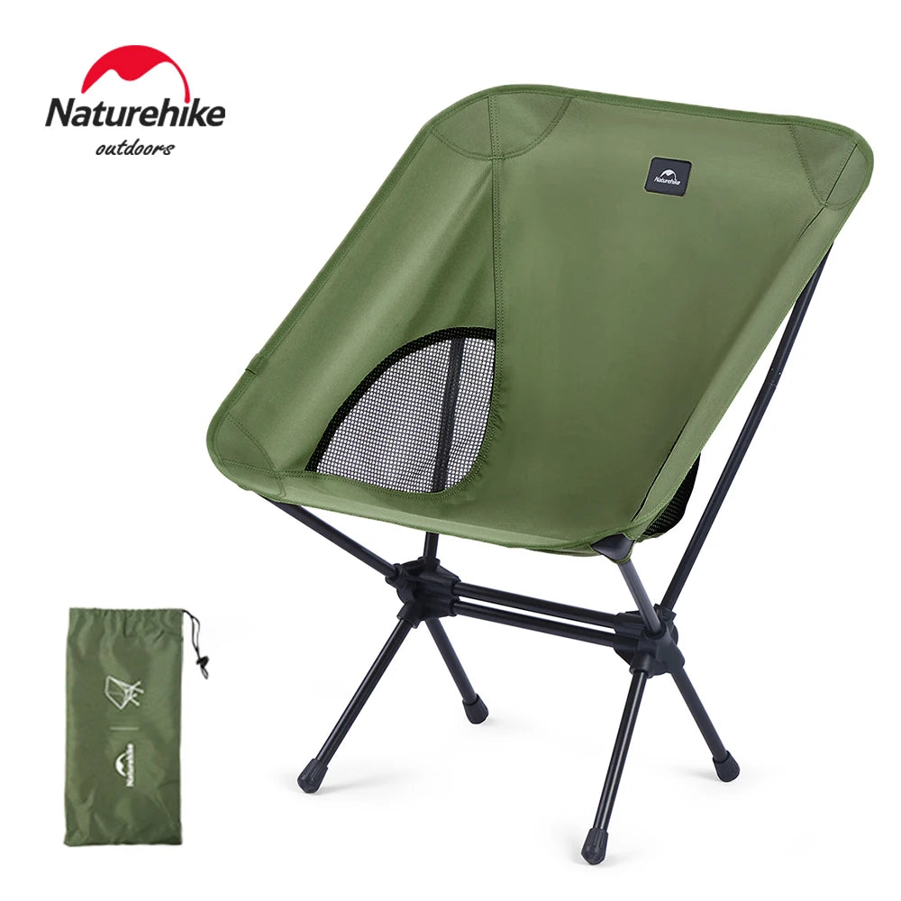 Camping Chair Yl08 Moon Chair Outdoor Folding Chair Camping Chair Picnic Portable Recliner Ultra-Light Fishing Stool