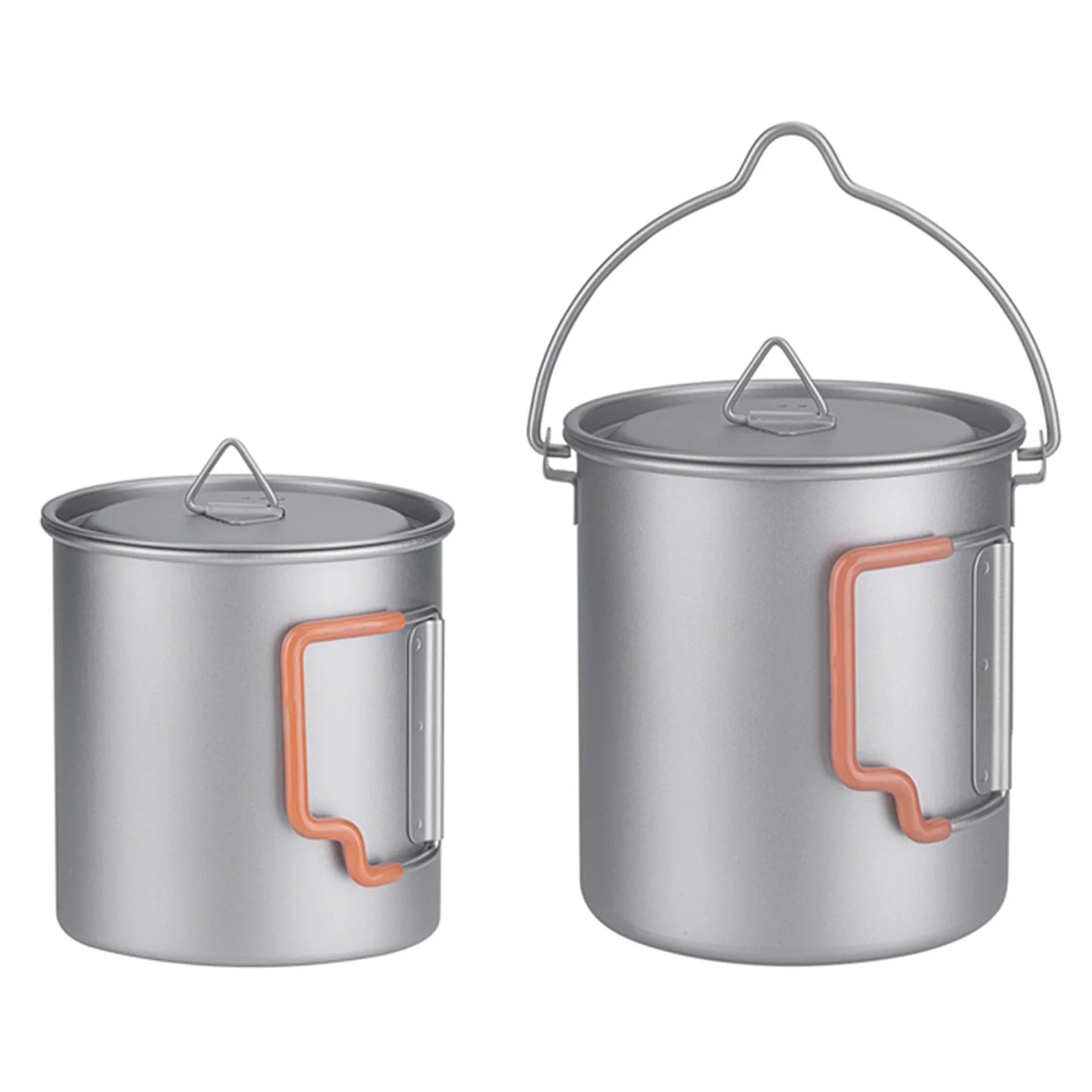 Stackable Mugs Camping Cups Travel Cups Foldable Handle Portable Outdoor Camping and Travel Cups Camping Cups Metal Camping Cup