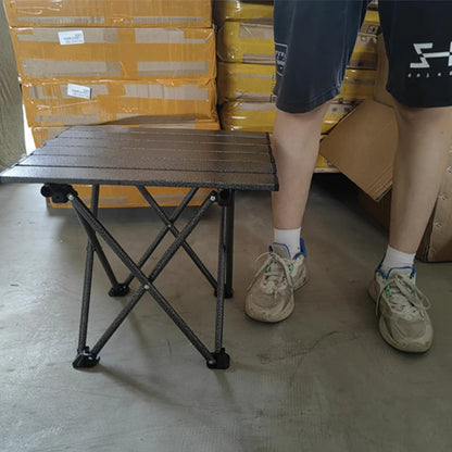 Ultralight Portable Folding Camping Table Foldable Table Outdoor Dinner Desk Camping Equipment Picnic Table Camping Table