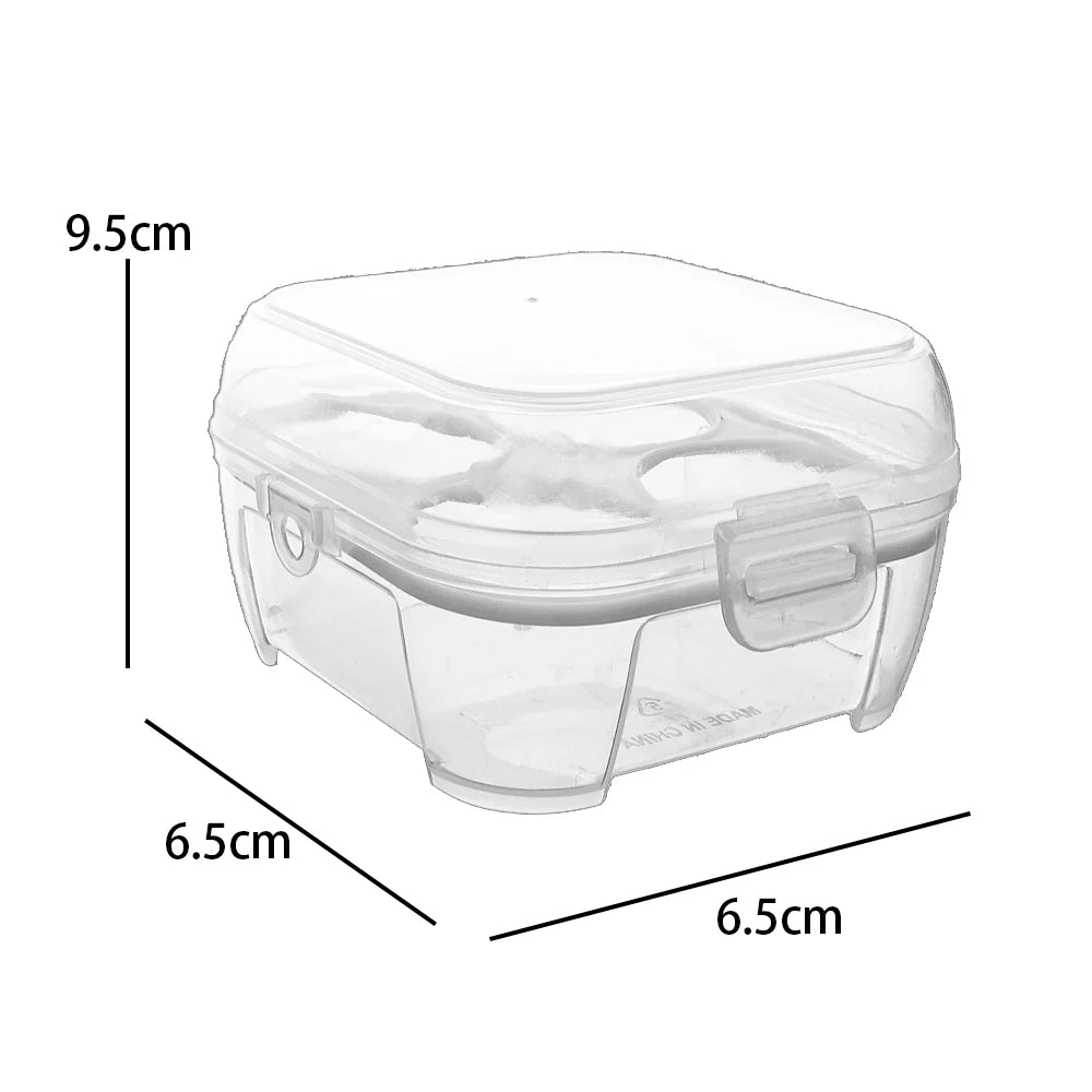 Outdoor Camping Tableware Portable Egg Storage Box Camping Picnic Barbecue Egg Box Travel Kitchen Utensils Camping Equipment
