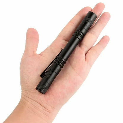Portable Strong Light Flashlight Mini Flashlight Pen Shaped Flashlight No.7 Two Section Flashlight